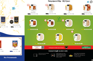 Plats préparés<b>*</b>